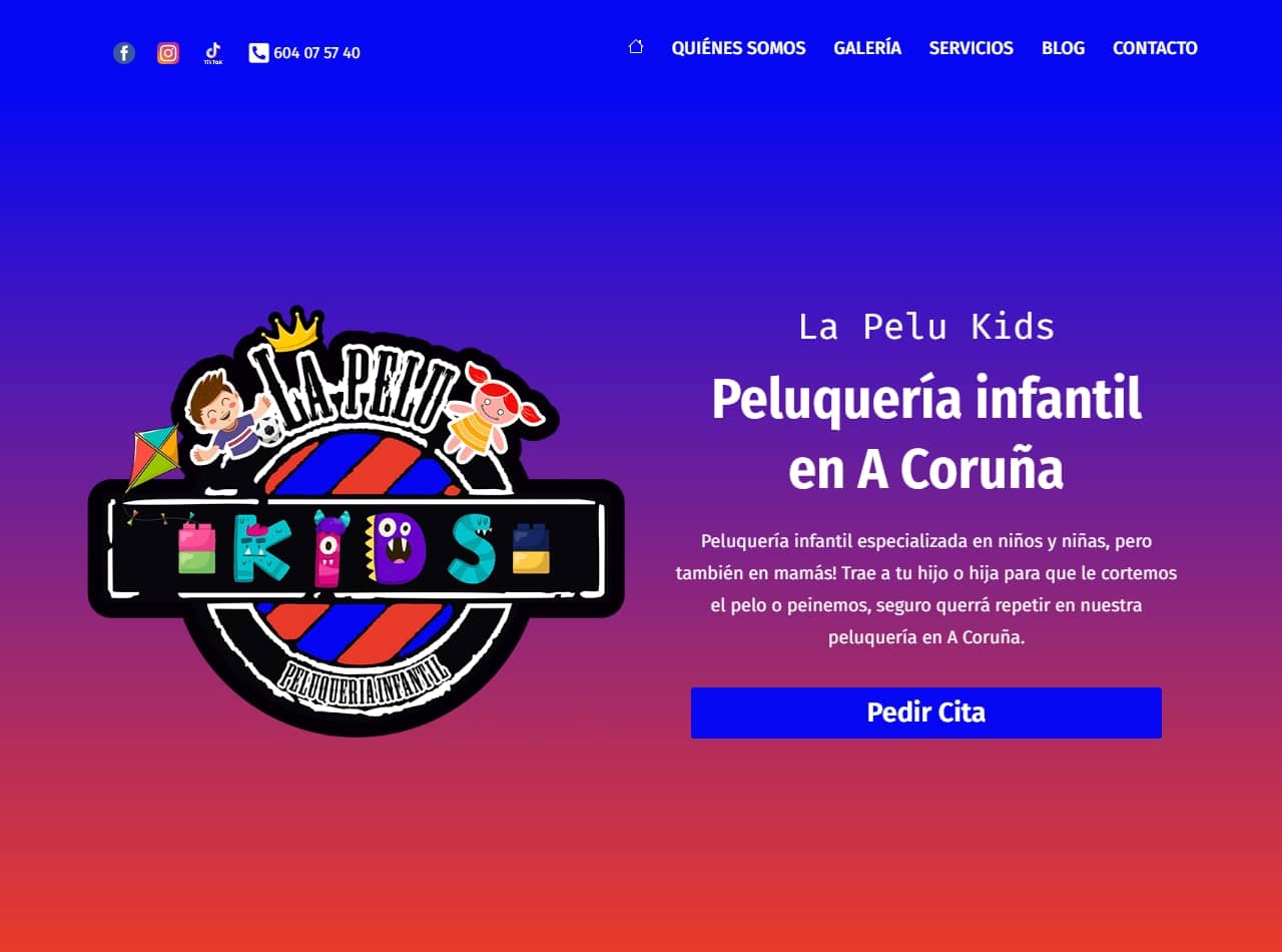 Página web de LaPeluKids.es